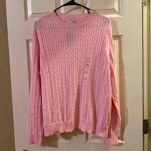 Cable Cardigan Sweater